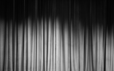 Curtains and lighting, backdrop