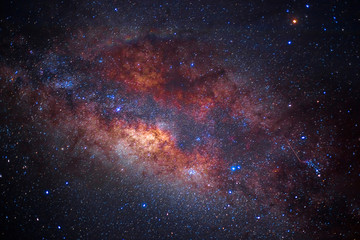 detail from the milky way, long speed exposture