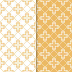 Abstract seamless patterns for textile, fabrics or wallpapers