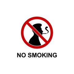 no smoking sign campaign. sticker. poster. vector. no tobacco day