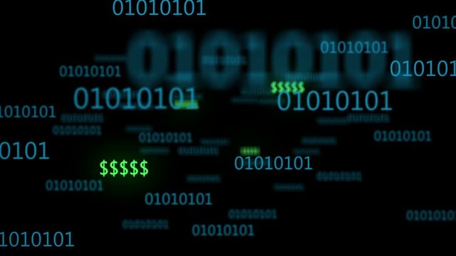 Binary Code 003 - $ - 30 fps