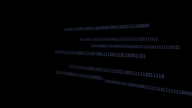Binary Code 014 - Blue - 30 fps