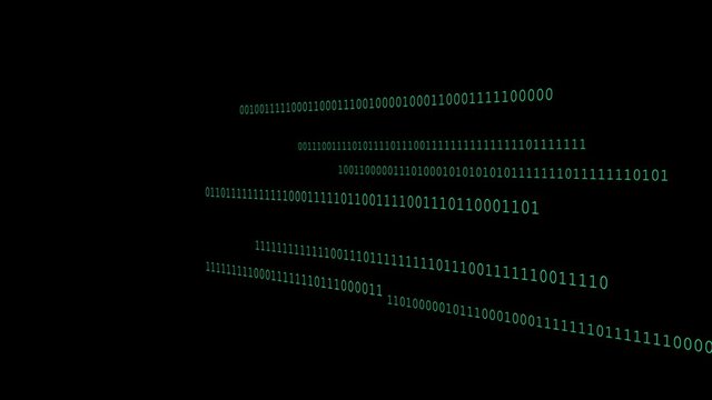 Binary Code 014 - Green - 30 fps