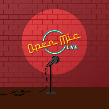 stand up comedy open mic