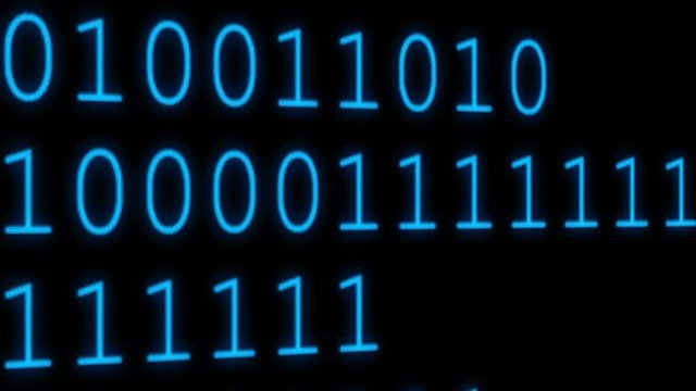 Binary Code 021 - Blue - 30 fps