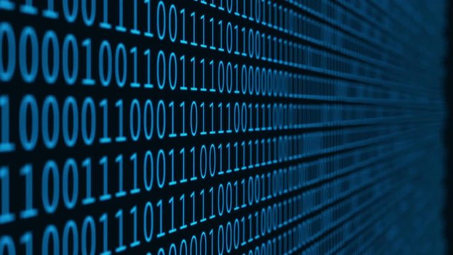 Binary Code 023 - Blue - 30 fps
