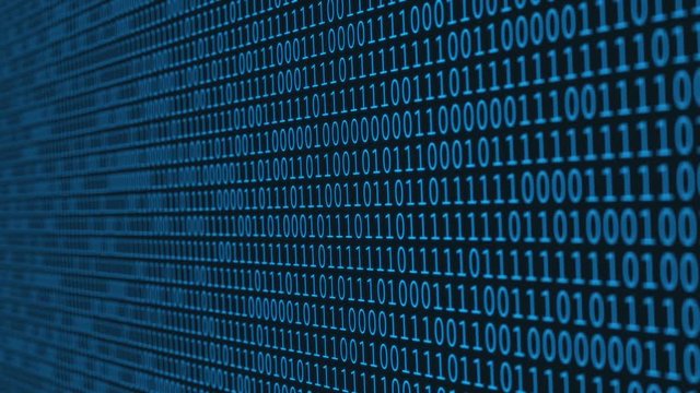 Binary Code 024 - Blue - 30 fps