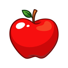 Apple fruit vector