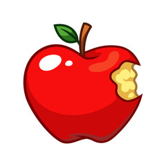 Apple fruit vector