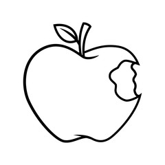 Apple fruit vector