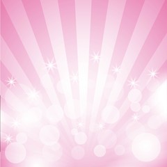 Fototapeta na wymiar lights pink pattern with spheres beautiful blurred rays vector illustration