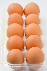 パック入り生卵