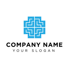 Obraz premium Medical Icon Logo Template