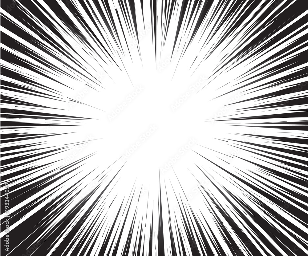 Poster vector comics speed concept. warp effect. motion vector template
