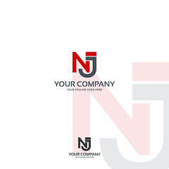 nj - logo template