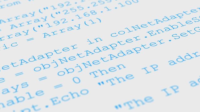 Data Code 009 - BlueOnWhite - 30 fps