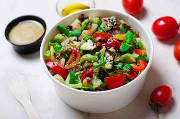 Healthy Vegetarian Salad, Delicious Vegan Meal