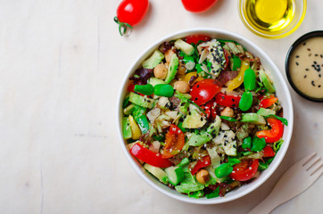 Healthy Vegetarian Salad, Delicious Vegan Meal