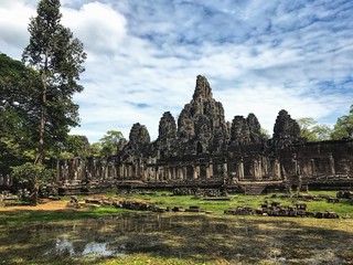 Fototapeta premium Bayon Temple Siem Reap Cambodia