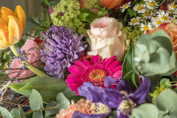 Blüten in einem Blumenstrauß