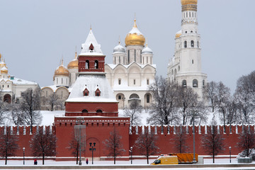 Moscow Kremlin Secret tower, Archangel Cathedral