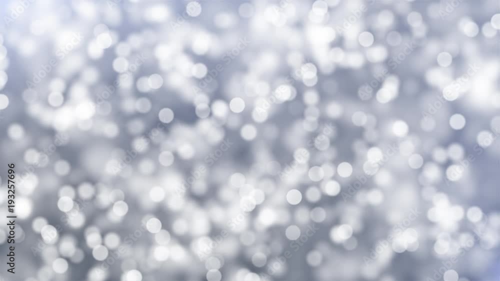 Poster white smooth abstract blinking glowing glittering bokeh backdrop particles dust with moving and flic
