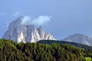 Der Langkofel im Gr&ouml;dnertal