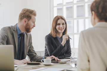 Businesspeople on Meeting