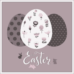 Greeting Easter card