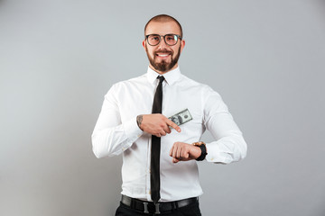 Portrait of a smiling businessman