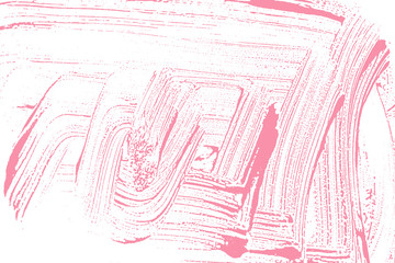 Natural soap texture. Appealing bright pink foam trace background. Artistic interesting soap suds. Cleanliness, cleanness, purity concept. Vector illustration.