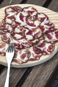 Portuguese sausages