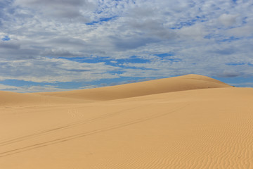 Fototapeta na wymiar Sand dune at Vietnam