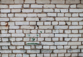Dirty brick wall