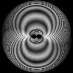 Background with digital effect. Decor detail. Alpha. Black-and-white colour.