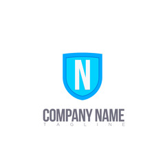 N LETTER LOGO MODERN TEMPLATE