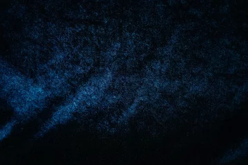 background texture of dark blue silky velvet fabric 2 © Olga