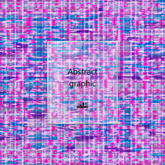 Obraz premium Geometric glitch abstract background. Eps10 Vector illustration
