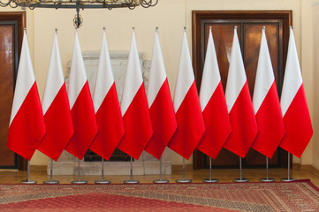Polska flaga flagi - obrazy, fototapety, plakaty