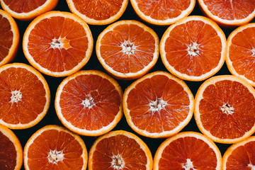 Grapefruit pattern. Can be used as background