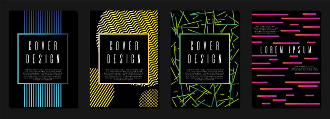 Naklejka premium Modern cover design.