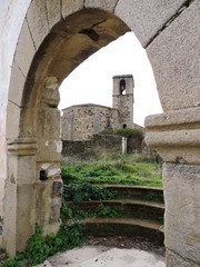 Detalle del Conjunto Histórico Artistico de Granadilla, Cáceres, España