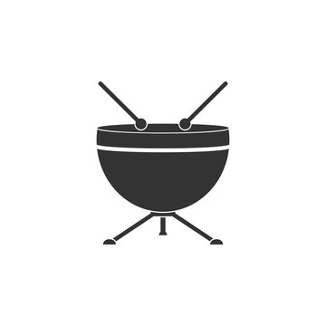 Kettle-drum icon. Detailed icon of musical instrument icon. Premium quality graphic design. One of the collection icon for websites, web design, mobile app