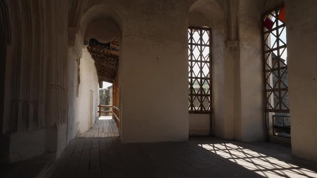 Inside Old The Khotyn Fortress.