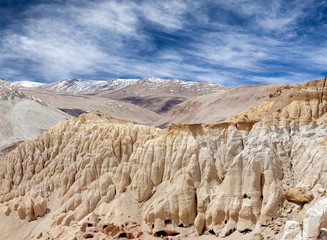 Khyunglun caves in Garuda Valley, Western Tibet, China