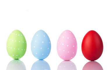 Colorful Easter eggs