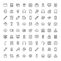 Flat icon set