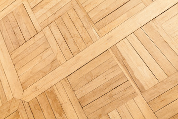 Parquet made of oak wood planks, texture