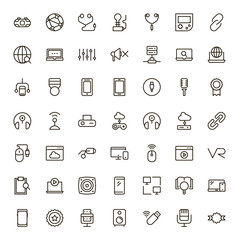 Online game icon set.