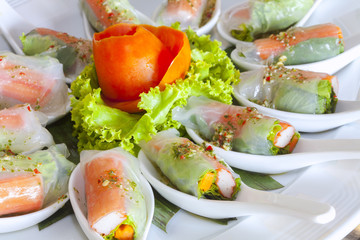 Fresh spring rolls